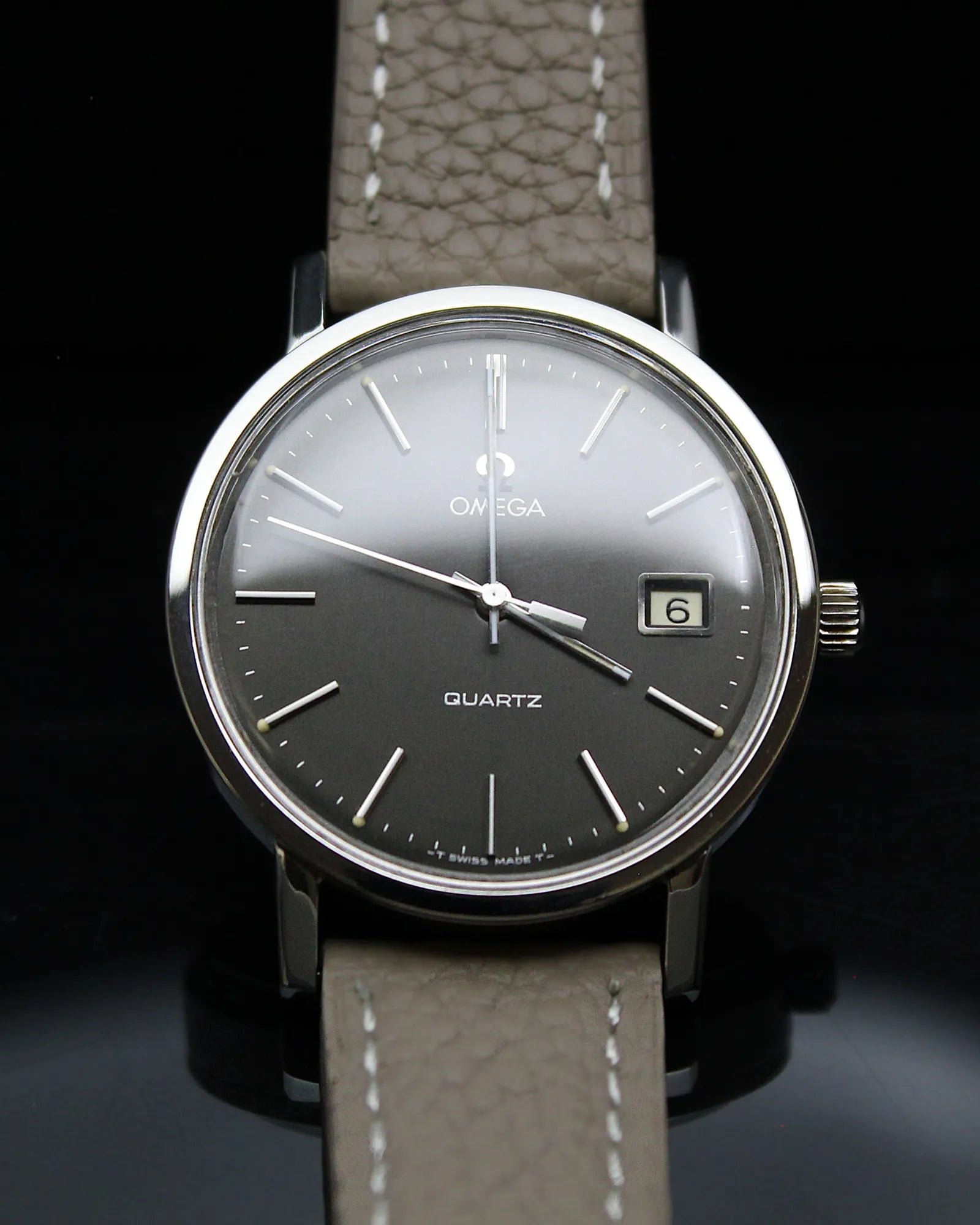 Omega Quartz "Silk Grey" - Ref. 196.0160 - Cal.1342 - (1979)