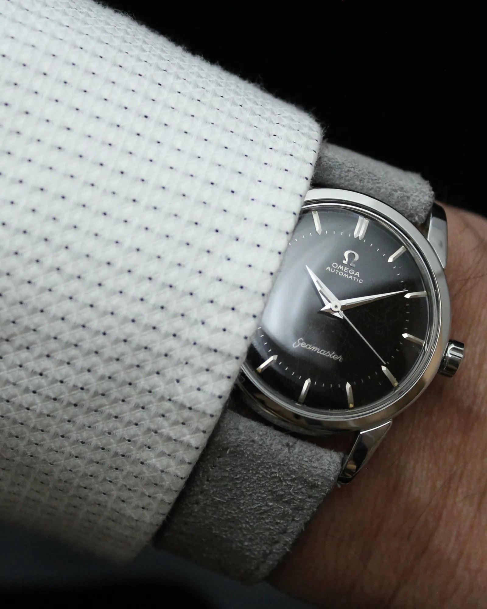 Omega Seamaster Automatic "Black & Silver" - Ref. 2846/2848 - Cal.500 - (1955)