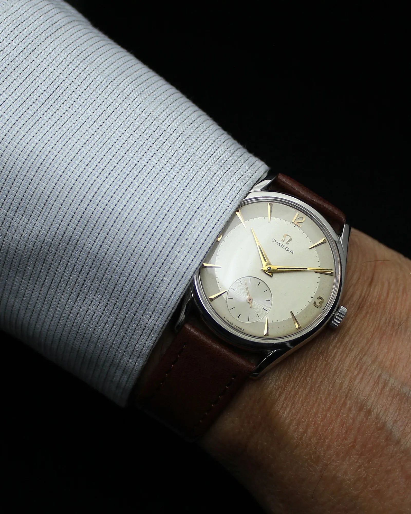 Omega Classic Two-Tone 'Jumbo' - Ref. 2791 - Cal.266 - (1956)