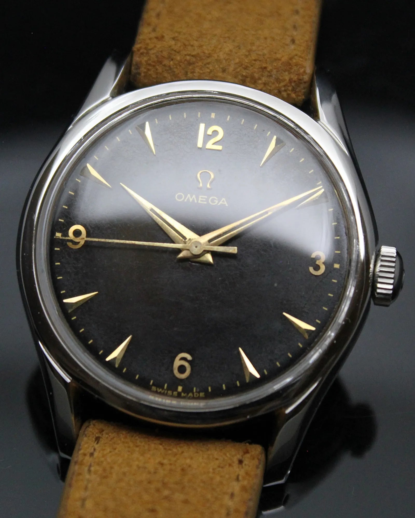 Omega 'Black & Gold' Classic Dress - Ref. 2640 - Cal.283 - (1953)