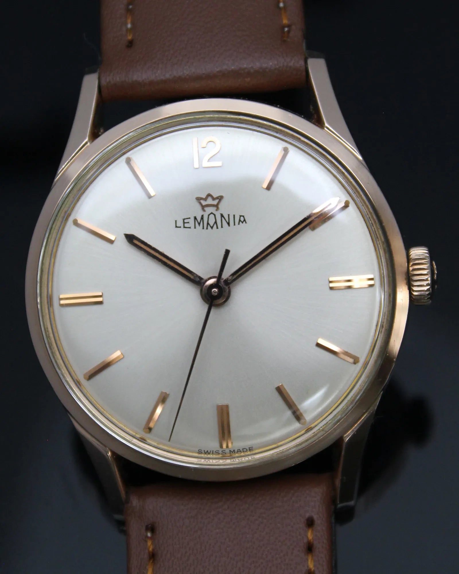 Lemania Gold Capped Classic Dress Watch – Ref. 918-5-KO - Cal.3060 - (1960)